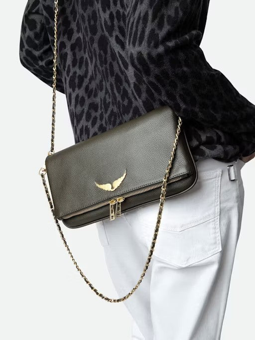 Bolso Rock Grained Leather
