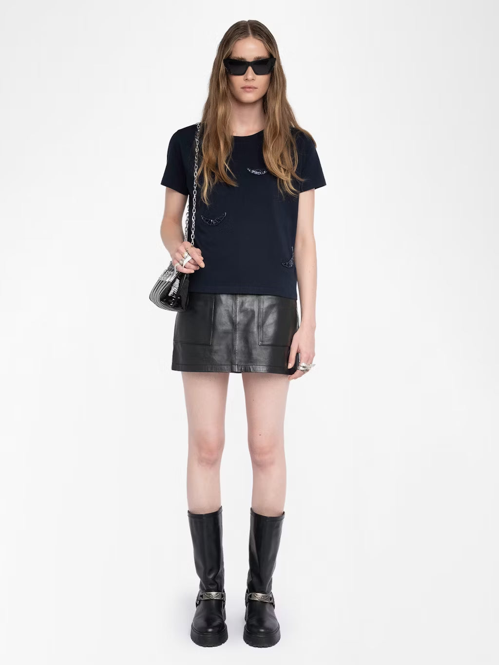 T-Shirt Alys Hc Embroidery Wings