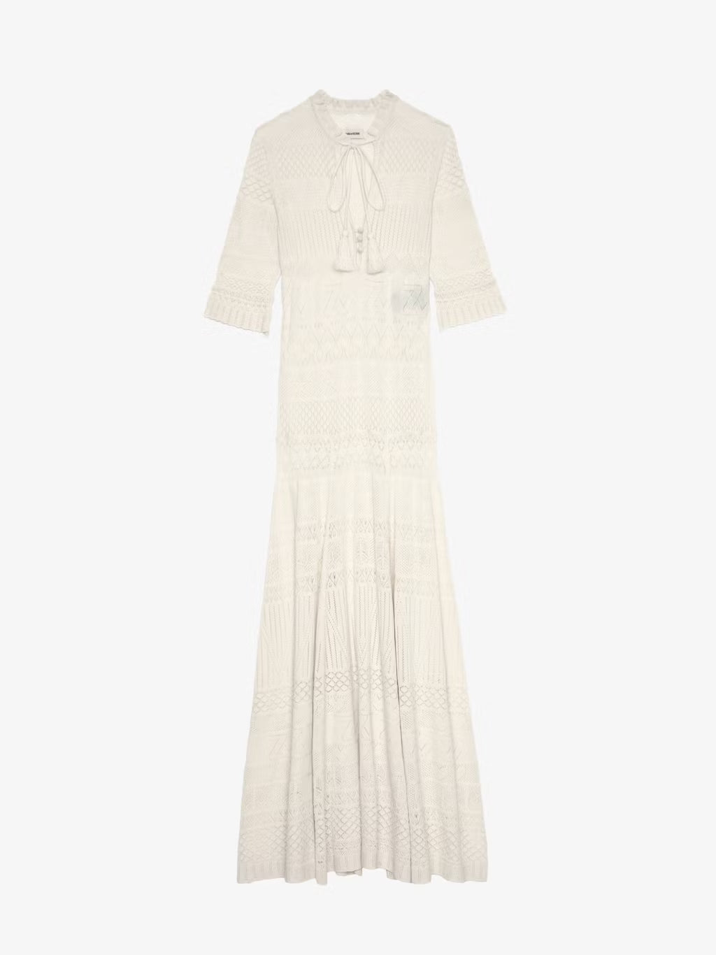 Vestido Memphis Co Pointelle