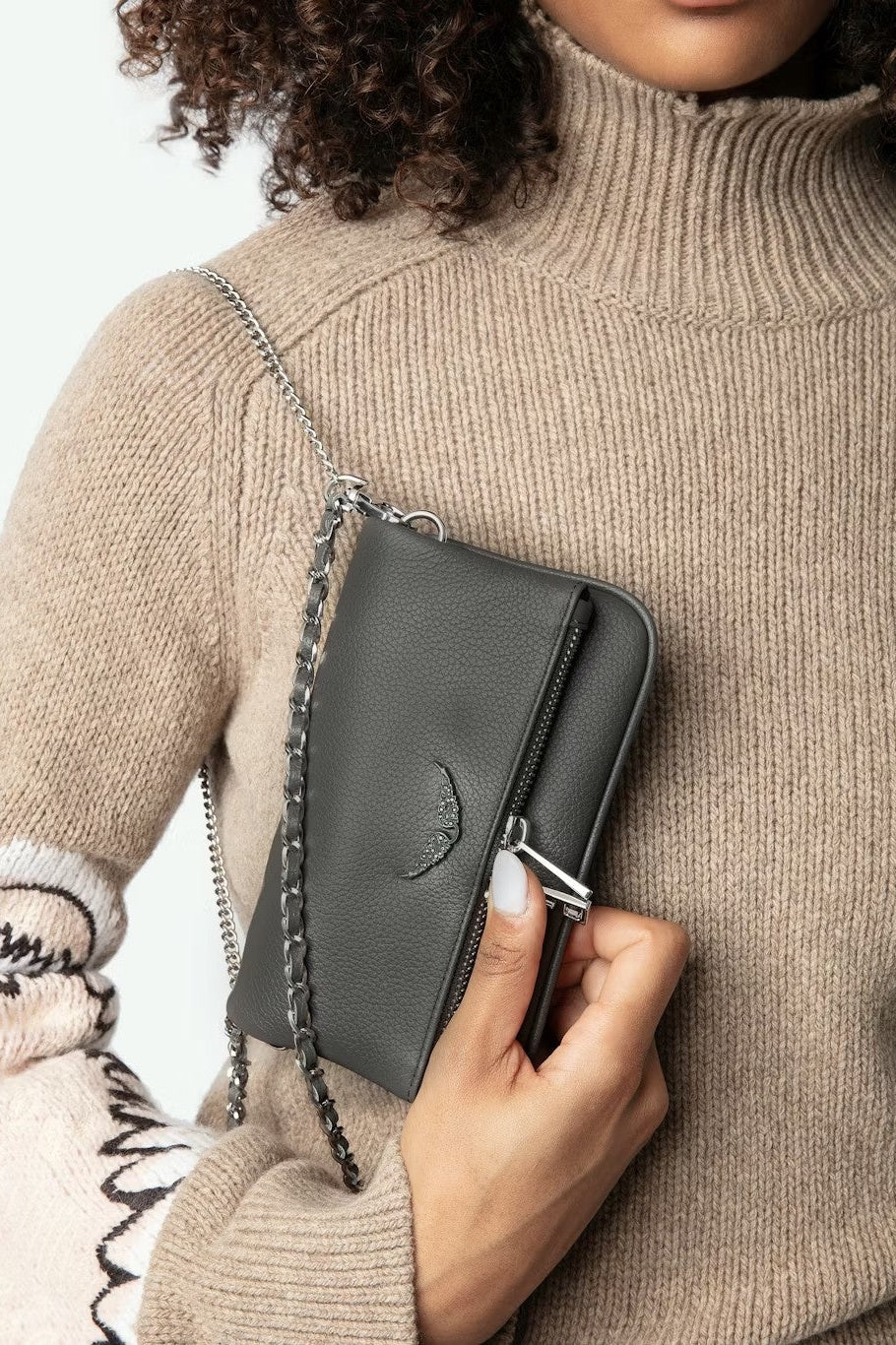 Bolso Rock Mini Grained Leather