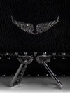 Bolso Nano Rock Grained Leath Studs
