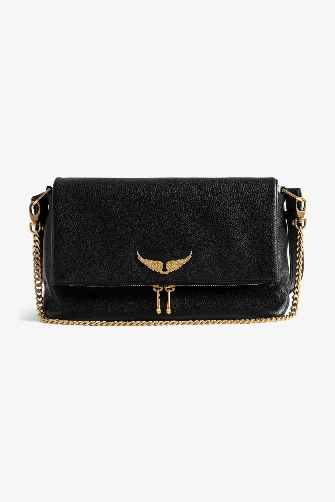 Bolso Rocky Ii Grained Leather