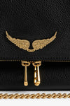 Bolso Rocky Ii Grained Leather