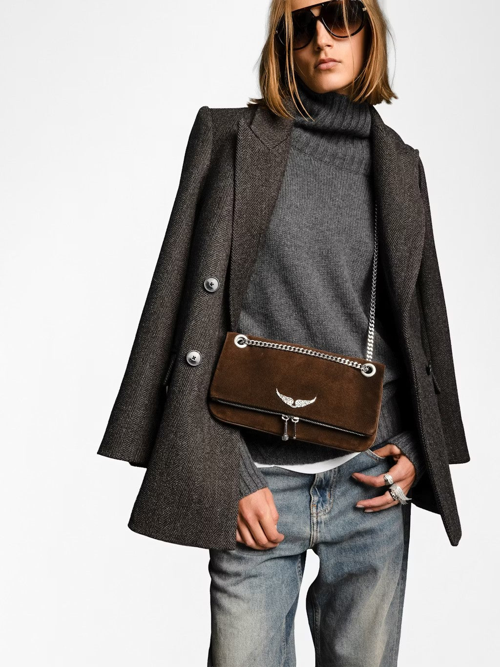 Bolso Rock Ii Suede