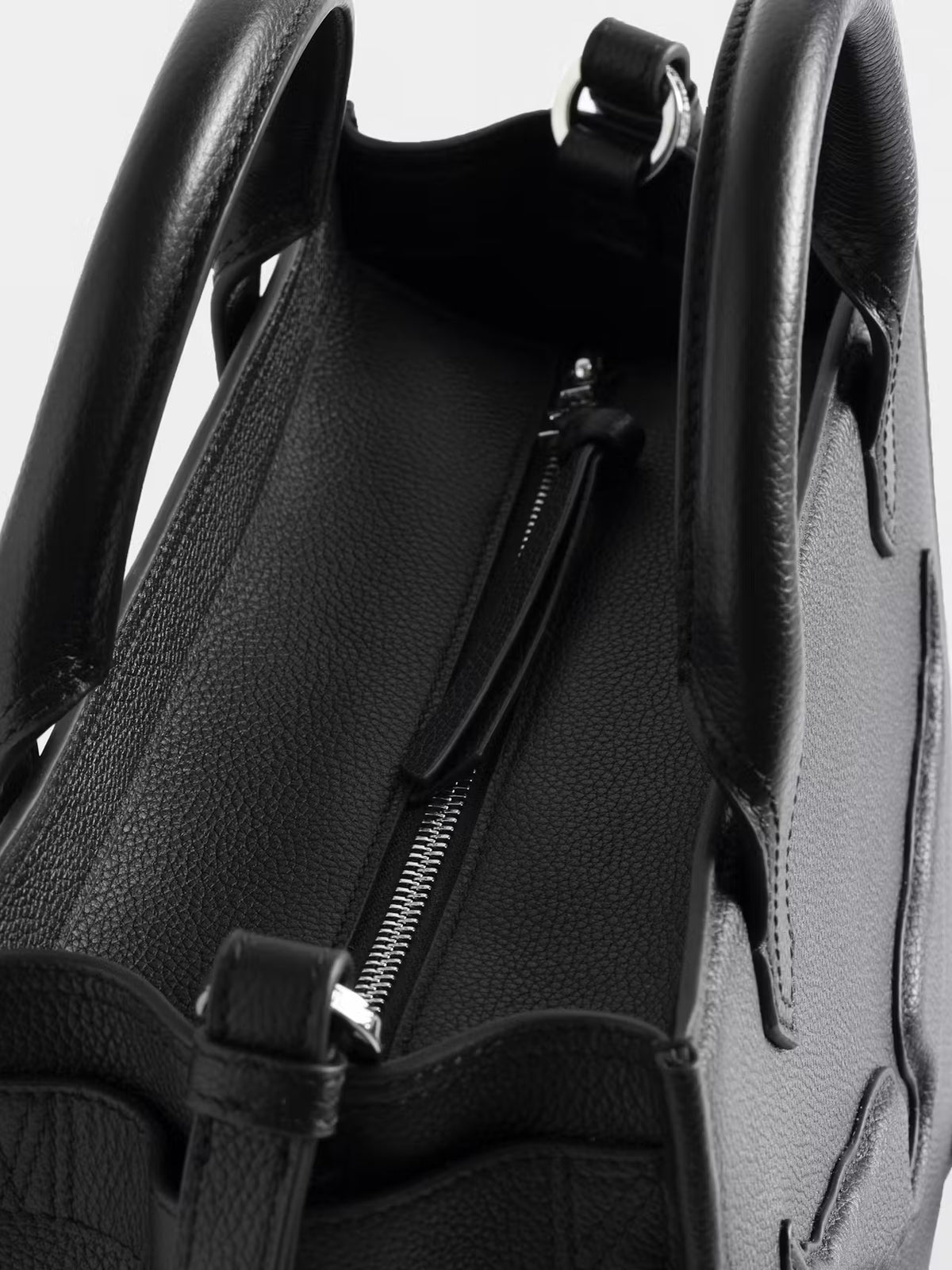 Bolso Angel Tote Xs Grained Leather
