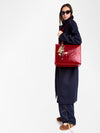 Bolso Angel Tote Wrinkled Patent