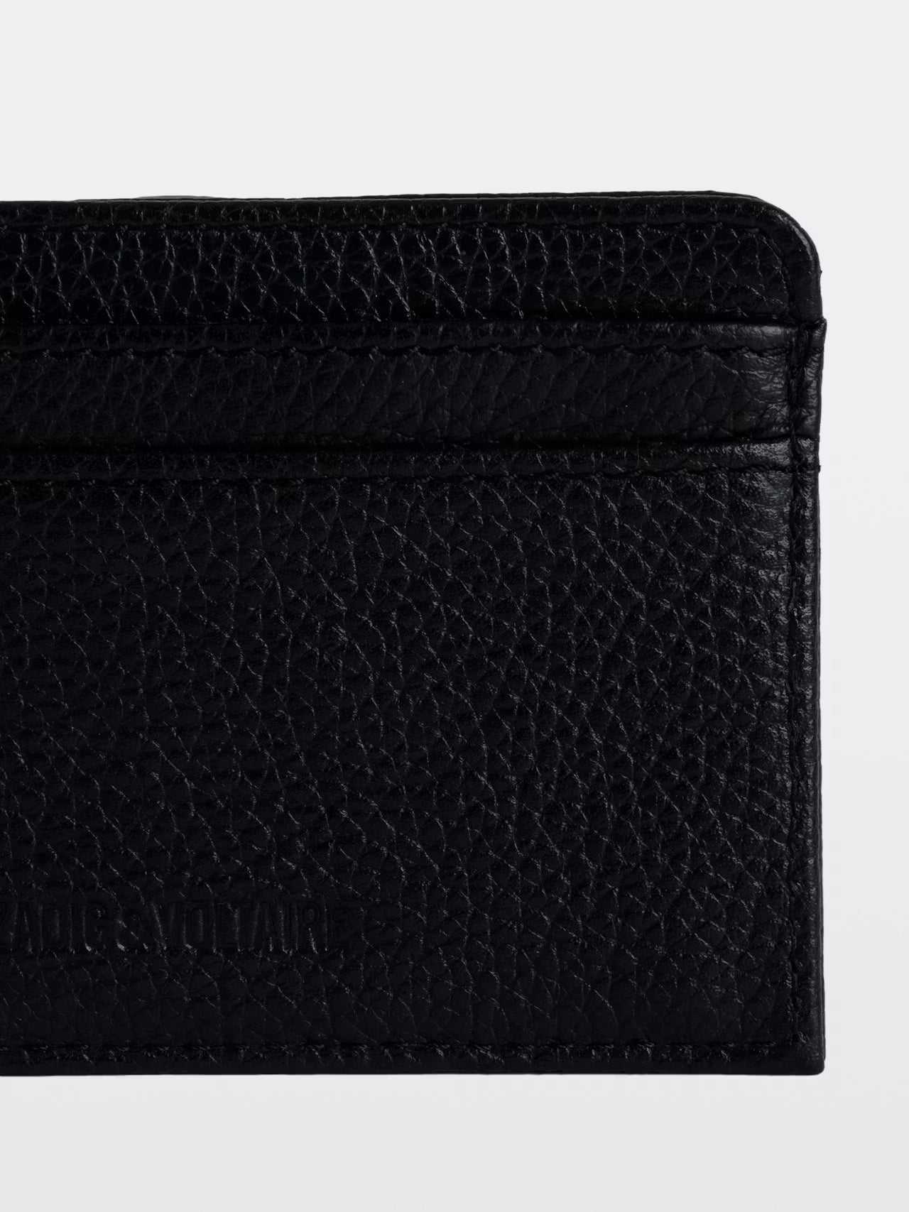 Tarjetero Zv Pass Grained Leather