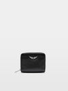 Monedero Mini Zv Grained Leather