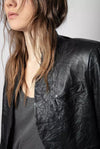 Blazer Verys Cuir Froisse