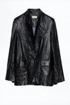 Blazer Verys Cuir Froisse