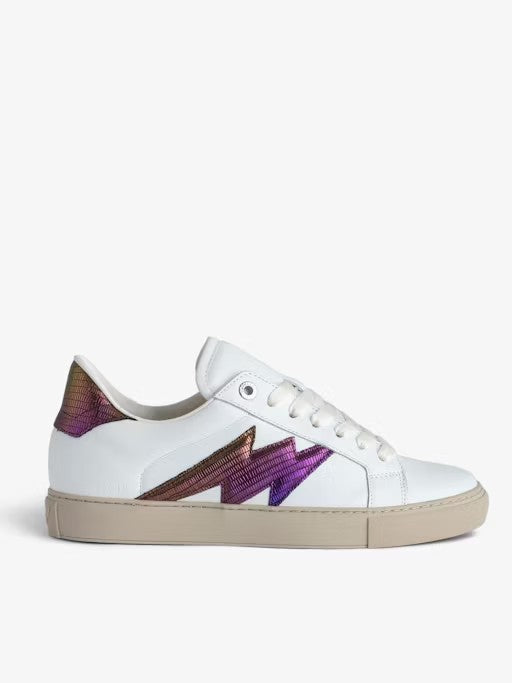 Zapatillas La Flash Metal Embossed Iguana