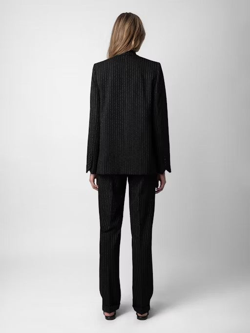Blazer Valdo Tailleur Pinstripe
