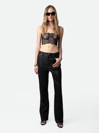 Top Cariana Lace Strass