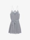Vestido De Seda Ristyz Con Strass