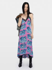 Midi Vestido Risty Smooth Wild Jungle