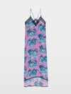 Midi Vestido Risty Smooth Wild Jungle