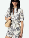Mono Cook Coton Tropical Island