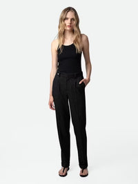 Pantalon Pura Tailleur Pinstripe