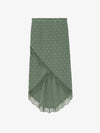 Falda Jeudie Wings De Jacquard De Seda