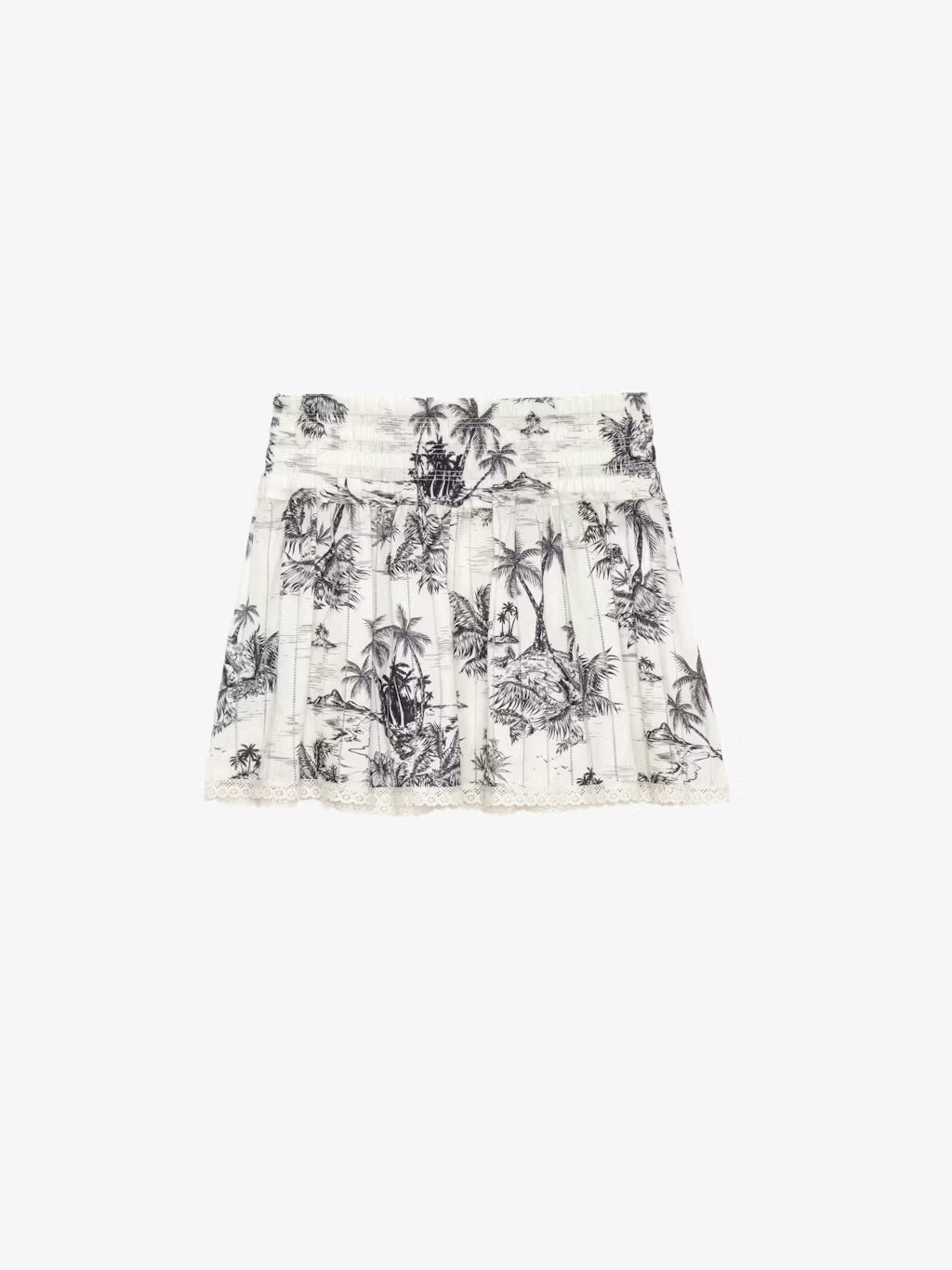 Falda Jocky Coton Tropical Island